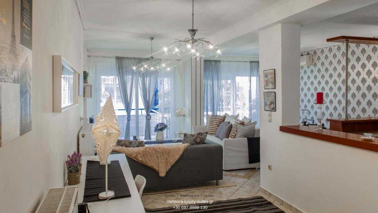 Luxury City Center Apartment Kalampáka Eksteriør bilde