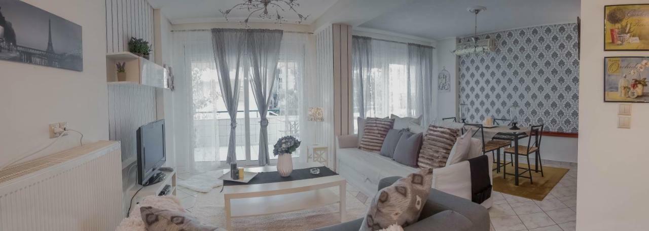 Luxury City Center Apartment Kalampáka Eksteriør bilde